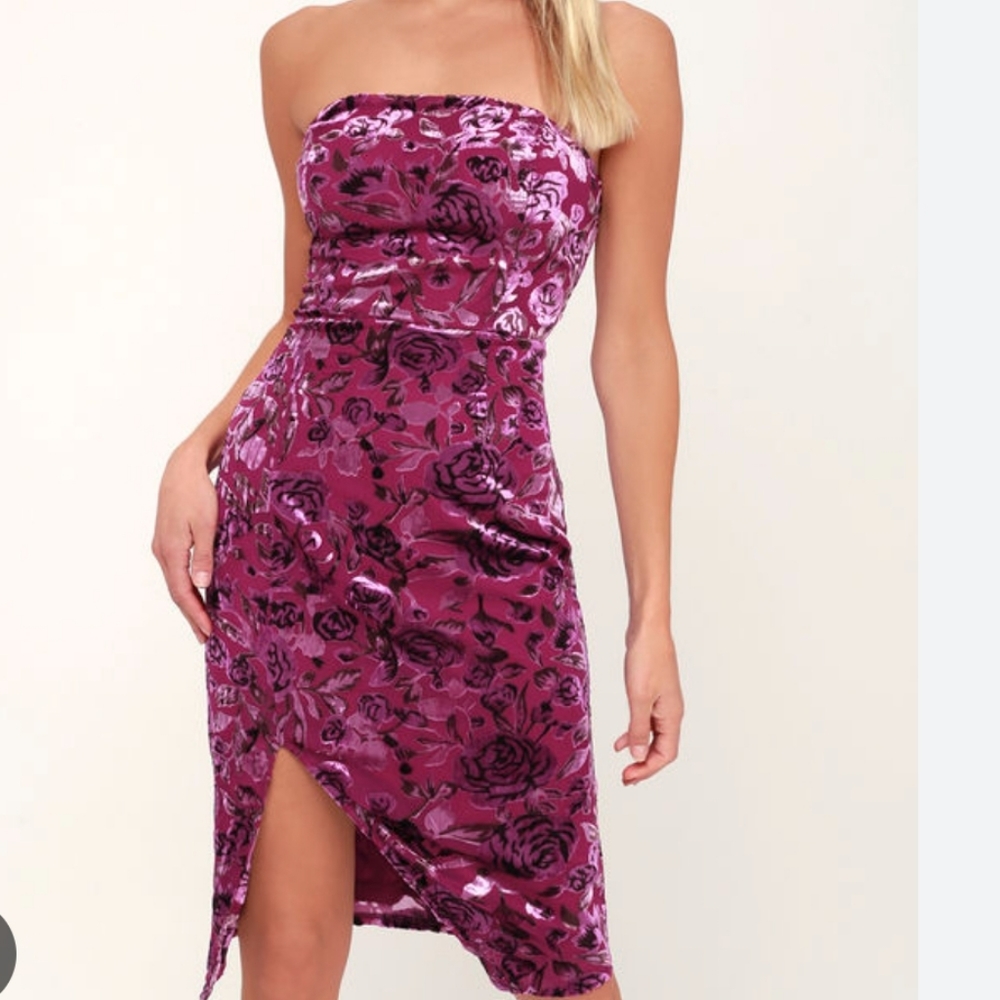Lulu's there she rose dress